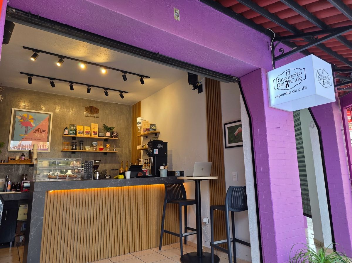 Fachada de El Rinconcito del Café en Zapopan